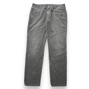 CLOSED corduroy pants 70s retro look garment dyed gray Italy Pedal-X Size  31/12